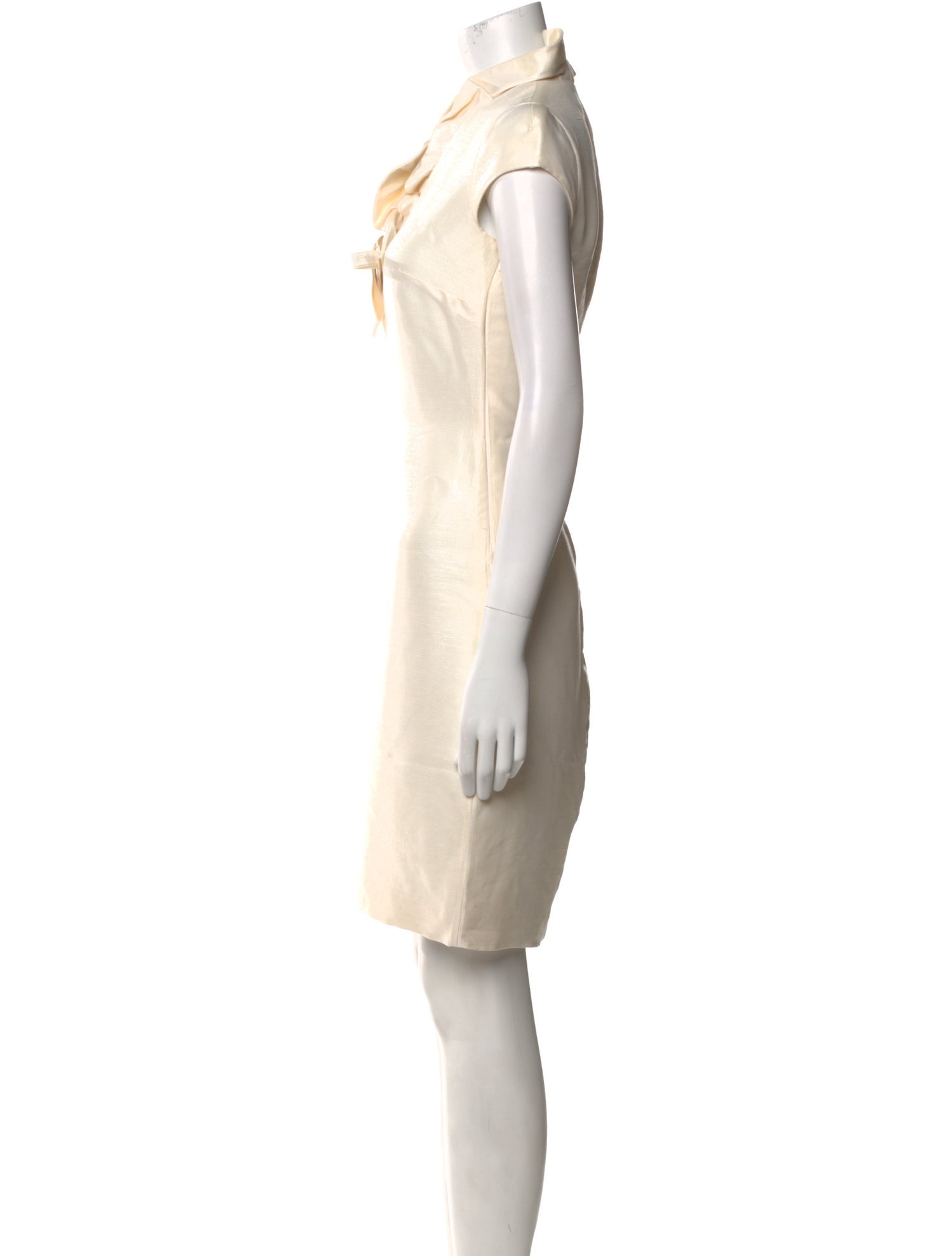 Valentino Silk Knee-Length Dress